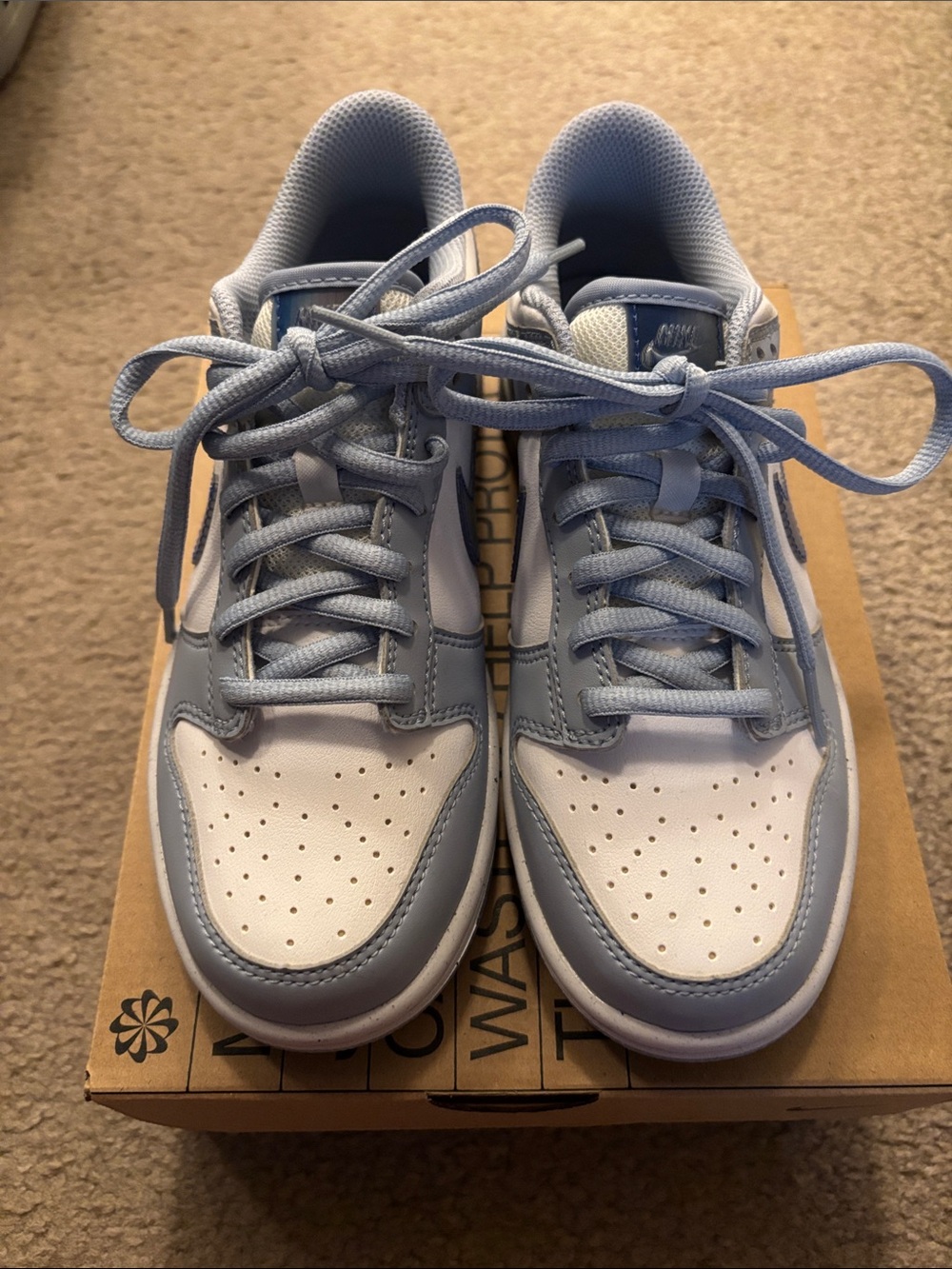 Nike Kids Low-Top Sneakers Whisper Blue